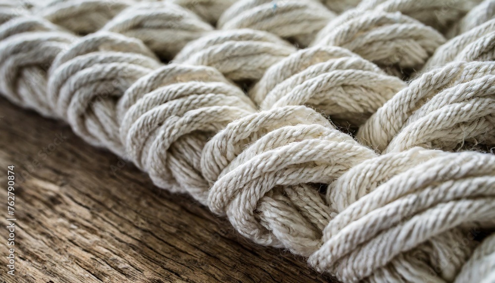 white cable stitch knitting background closeup