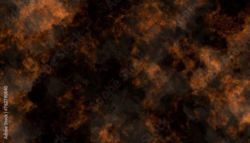 old black background with rusted brown stains and rough vintage grunge texture design elegant mottled and marbled stone or rock pattern with brown color splashes in dark design photo