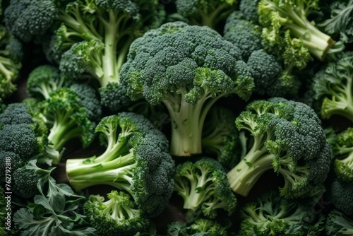 broccoli healthy food organic vegetables background