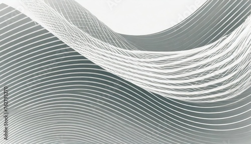 abstract white waves background