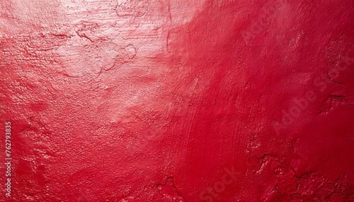 red paint texture on wall background