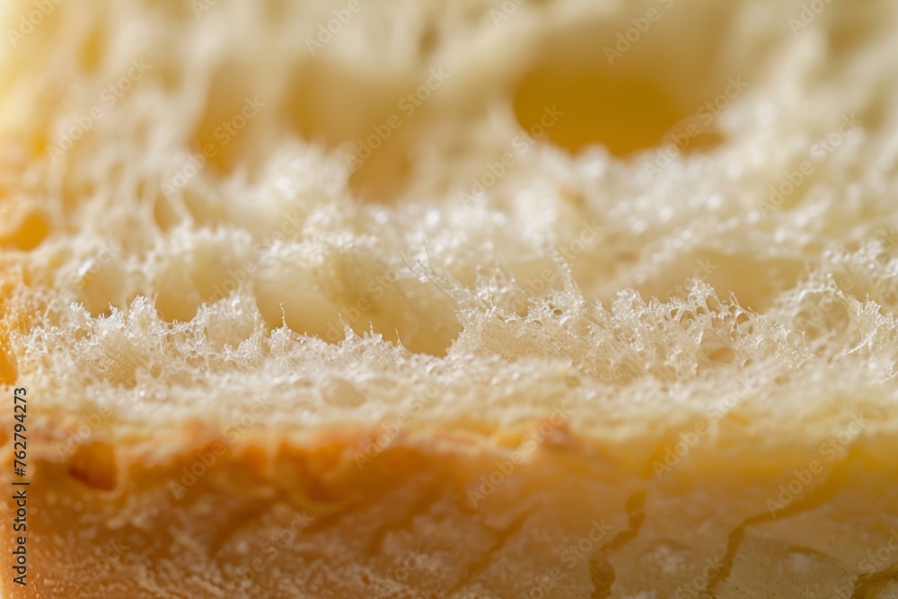 Close up of a slice of bread. Selective focus. Close up of a slice of bread. Selective focus.