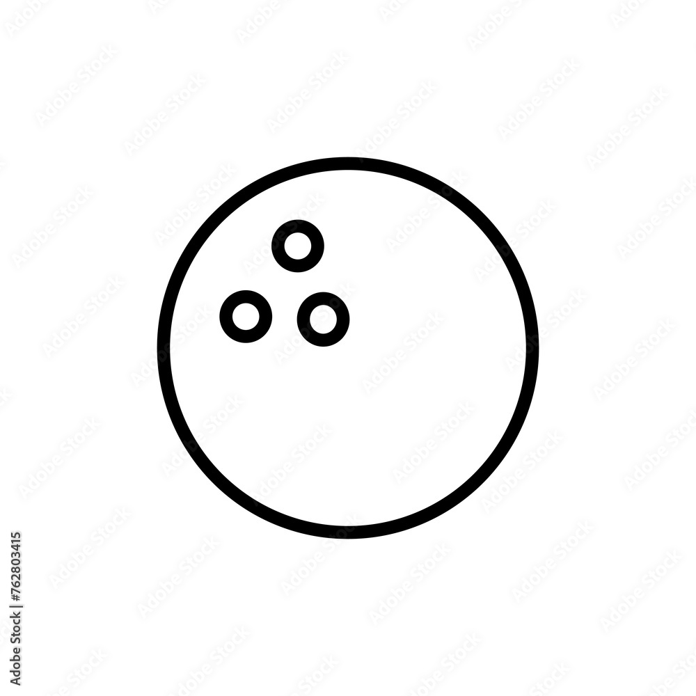 Bowling game Pin Icon vector isolated on white background. Bowling icon, ball and pin Bowling game Pin Icon vector isolated on white background. Bowling icon, ball and pin