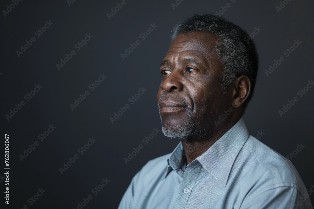A man with a beard and gray hair is wearing a white shirt A man with a beard and gray hair is wearing a white shirt