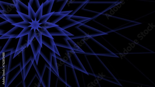 hypnotic background star blie concentric photo