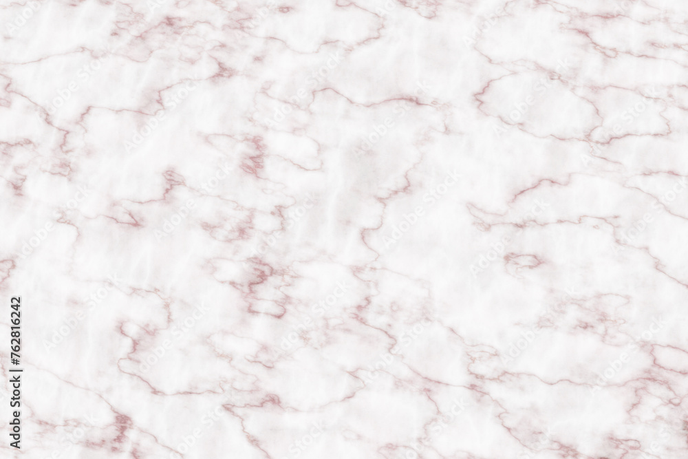 Elegant White Marble Texture With Subtle Pink Veins for Background Use