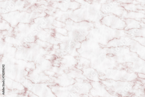 Elegant White Marble Texture With Subtle Pink Veins for Background Use