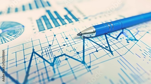 Wallpaper Mural currency exchange chart background image of an exchange trading chart Torontodigital.ca