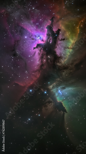 Cosmic Symphony: Nebula’s Vibrant Palette © Sviatlana