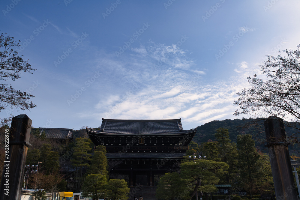 Obraz premium 京都 知恩院 風景