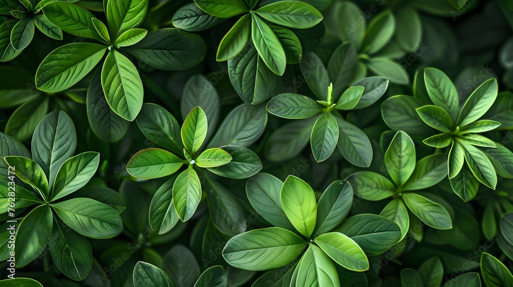 Closeup green leaves of tropical plant in garden. Closeup green leaves of tropical plant in garden.