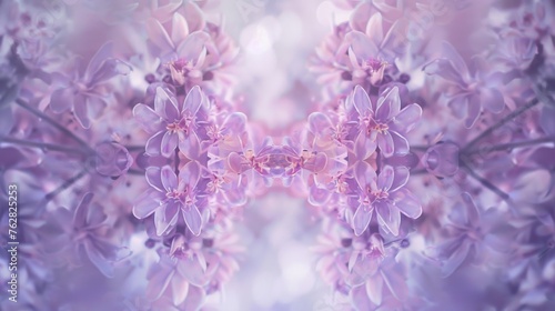 Ethereal Pastel Floral Pattern with Soft-focus Background © CommerceAI