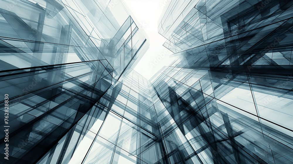 Corporate architecture abstract background
