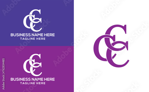 Luxury CCC Logo design, Letter C Logo design