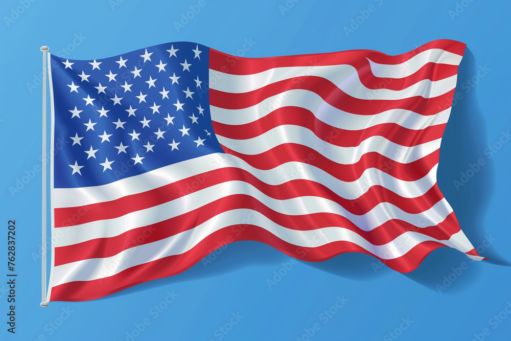 Fototapeta premium American Flag USA