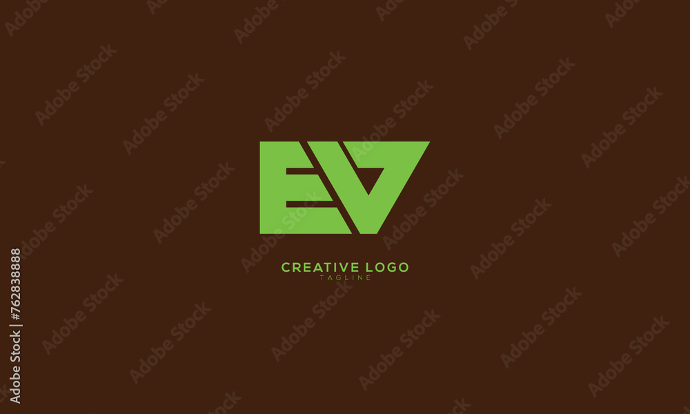 EB EV Abstract initial monogram letter alphabet logo design EB EV Abstract initial monogram letter alphabet logo design