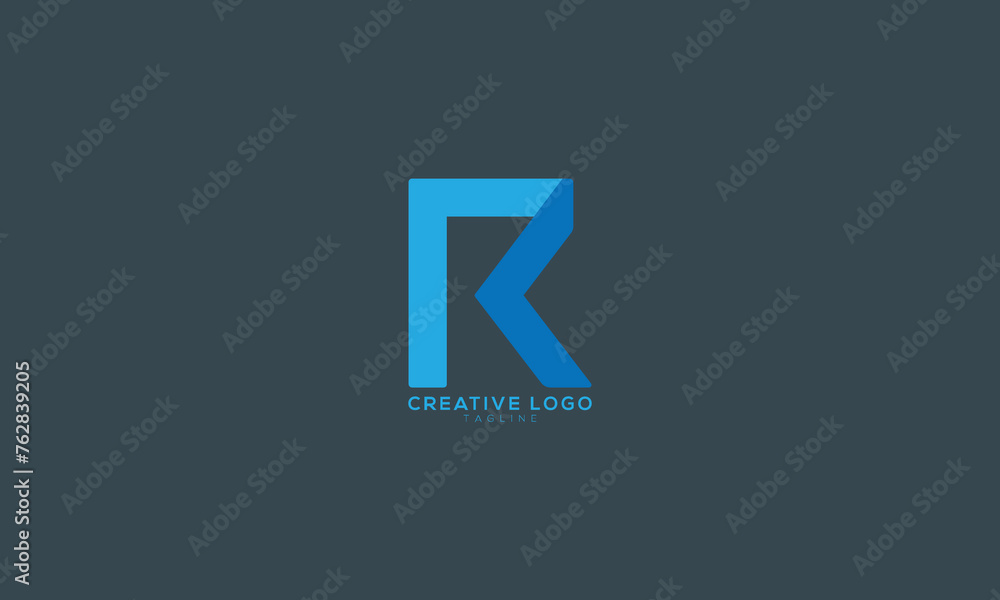 RK KR Abstract initial monogram letter alphabet logo design RK KR Abstract initial monogram letter alphabet logo design