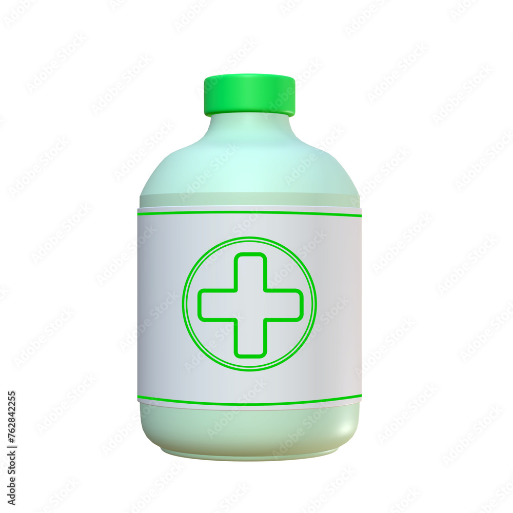 3d Capsule medicine pills bottle, herbal medical icon 3d Capsule medicine pills bottle, herbal medical icon