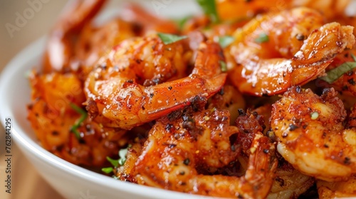 Fried Shrimp with garlic pepper