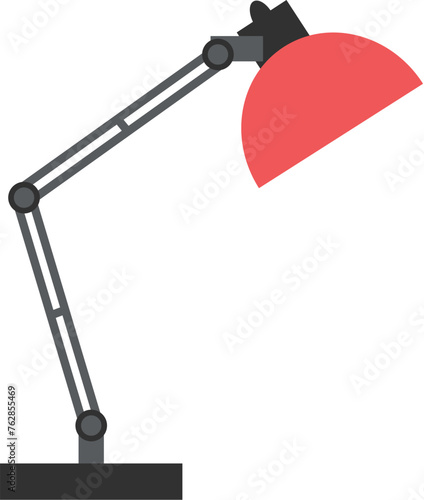Flat design lamp