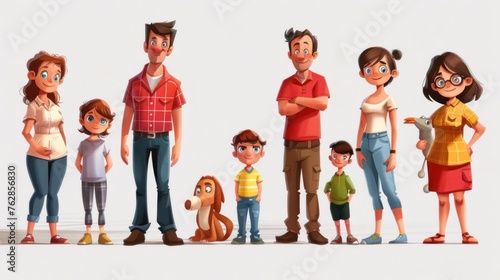 family character vector design  photo