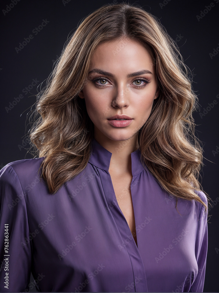 Beautiful fashion woman model in photo studio Beautiful fashion woman model in photo studio