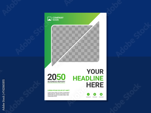 Creative corporate book cover design