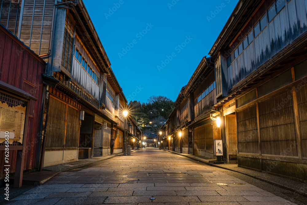 日本の古い街並み