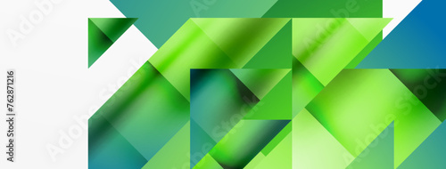 Captivating vector abstraction. Triangles interlock in mesmerizing dance, crafting dynamic geometric backdrop. Fusion of shapes and angles creates artful symphony of modern design