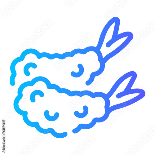tempura Line Gradient Icon
