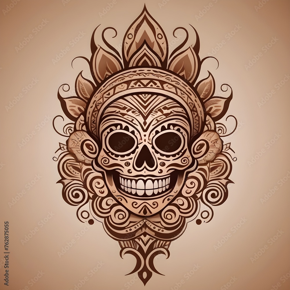 The skull tattoos patterns The skull tattoos patterns