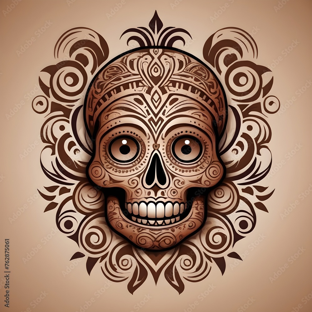 The skull tattoos patterns The skull tattoos patterns