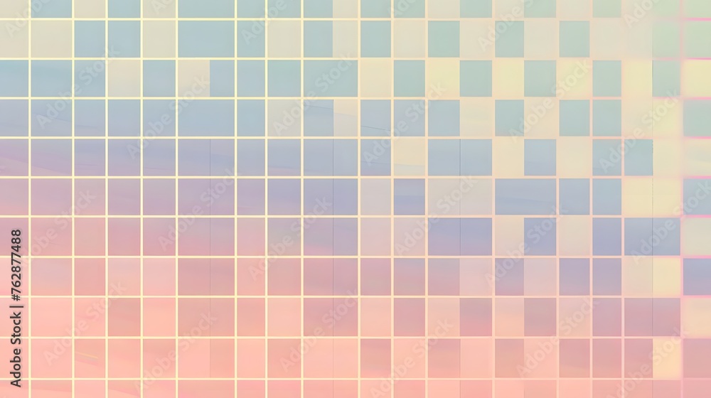 Pastel Gradient Tiles Wall: Modern Aesthetic Background Pastel Gradient Tiles Wall: Modern Aesthetic Background