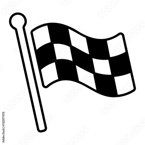 checkered flag icon