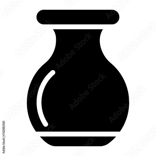 vase glyph icon