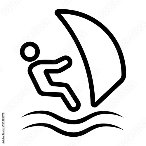 windsurfing icon