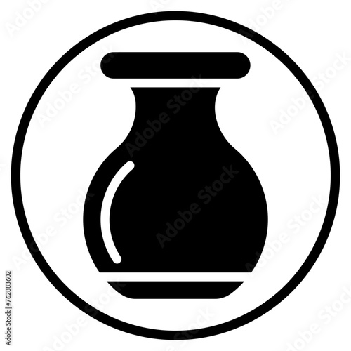 vase glyph icon