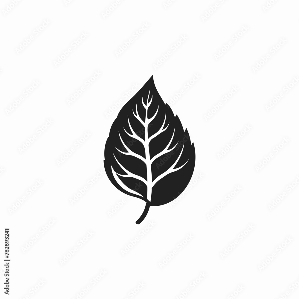 Leaf icon logo design vector Leaf icon logo design vector