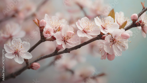 abstract background cherry blossom tree