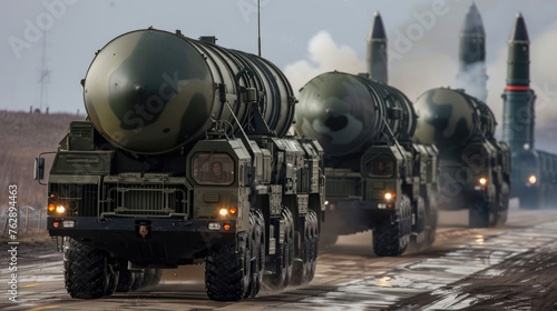 The Russian military was directly involved in fighting to launch nuclear missiles at the Mongolian border. Nuclear weapons and nuclear warheads were falling from the sky