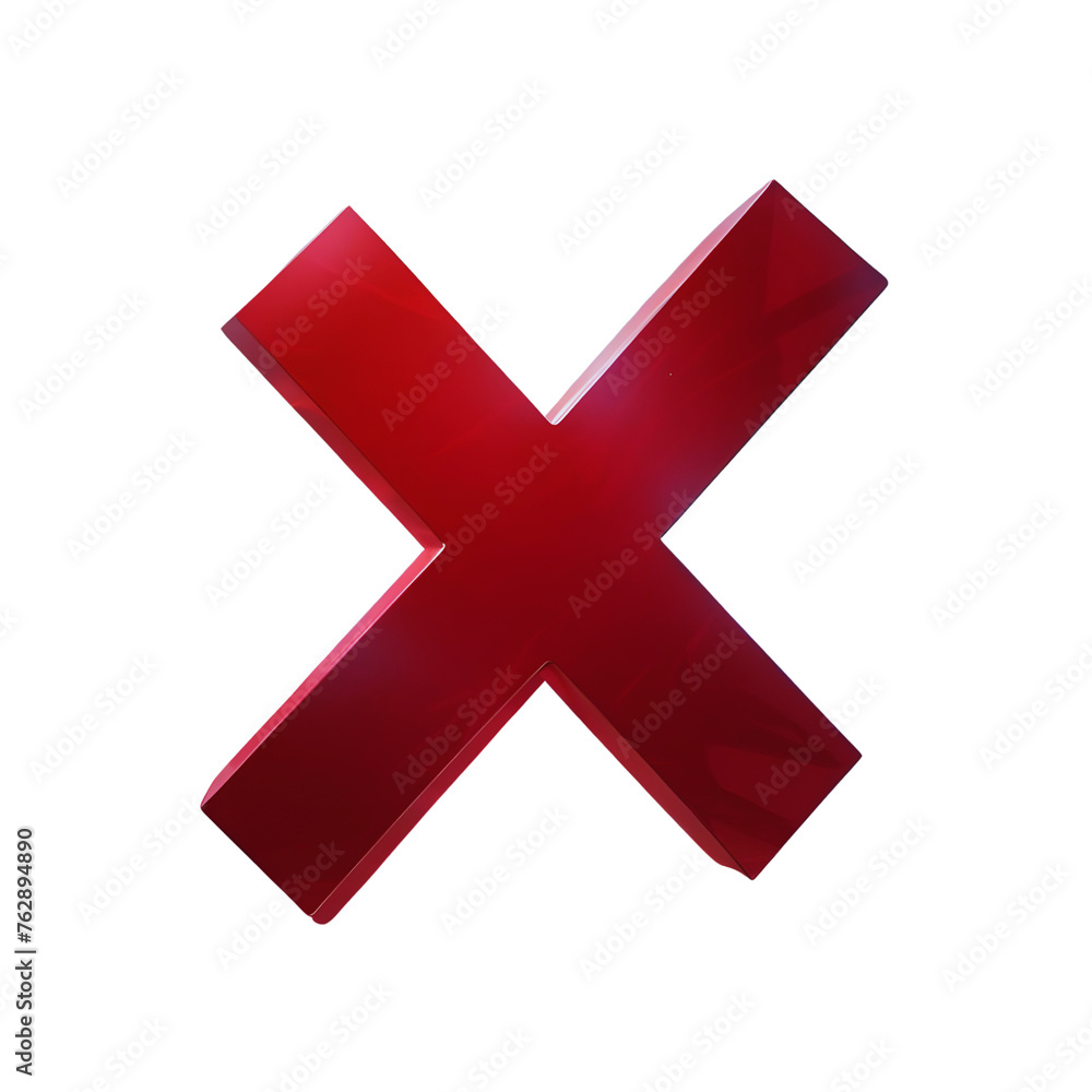 red cross x vector icon. no wrong symbol. flat and modern checkmark design, vote sign. graphic design element set on white background red cross x vector icon. no wrong symbol. flat and modern checkmark design, vote sign. graphic design element set on white background