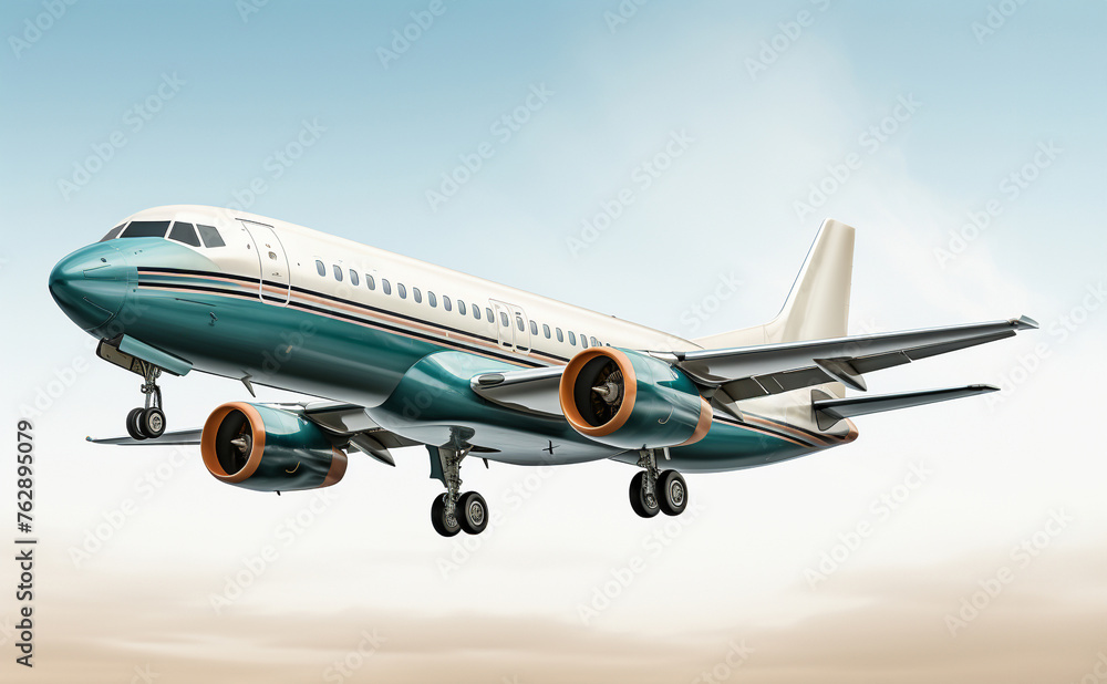 Business Jet Landing Approach Business Jet Landing Approach