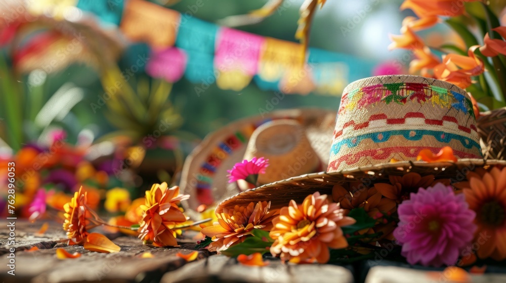 The Mexican Sombrero A Cultural Icon, Mexican Straw Hat. Cinco de Mayo, Mexico Defining Moment, Maxican Festival Celebration, Festa Junina