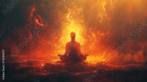 Transcending the Cosmos: A Meditative Journey through Chakras, Prana and the Mind of God - A Generative AI Spiritual Background