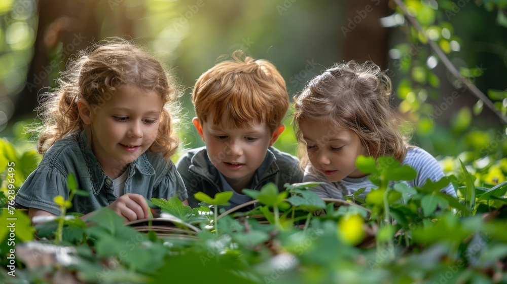 Through a close-up lens, the image portrays children's sheer delight absorbing new knowledge, reminding us of education's pivotal role in nurturing tomorrow's leaders.
Through a close-up lens, the image portrays children's sheer delight absorbing new knowledge, reminding us of education's pivotal role in nurturing tomorrow's leaders.