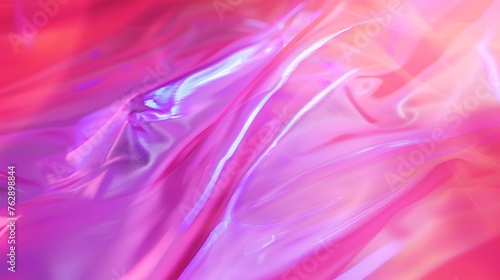 Viva magenta pink purple vivid iridescent colors transitions Soft Pastel colores gradient Holographic blurred abstract background   Generative AI