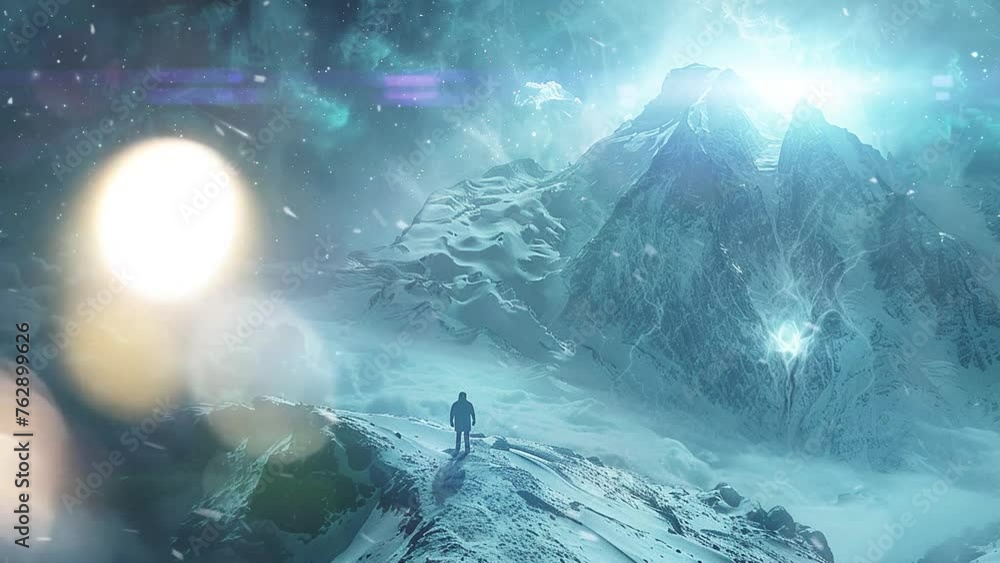 science space background illustration. cinematic shot interstellar ...