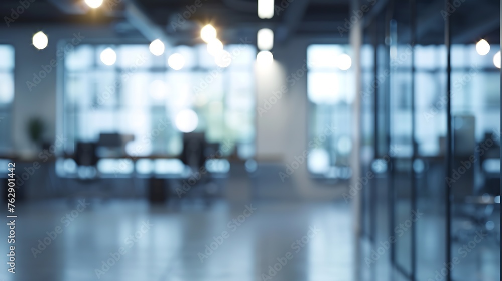 BLURRED OFFICE BACKGROUND SPACIOUS COMMERCIAL HALL : Generative AI BLURRED OFFICE BACKGROUND SPACIOUS COMMERCIAL HALL : Generative AI