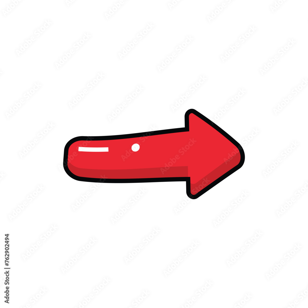 Arrow icon design template isolated illustration Arrow icon design template isolated illustration