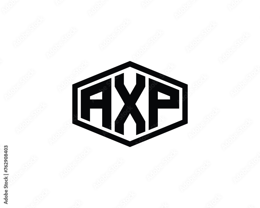 AXP logo design vector template AXP logo design vector template